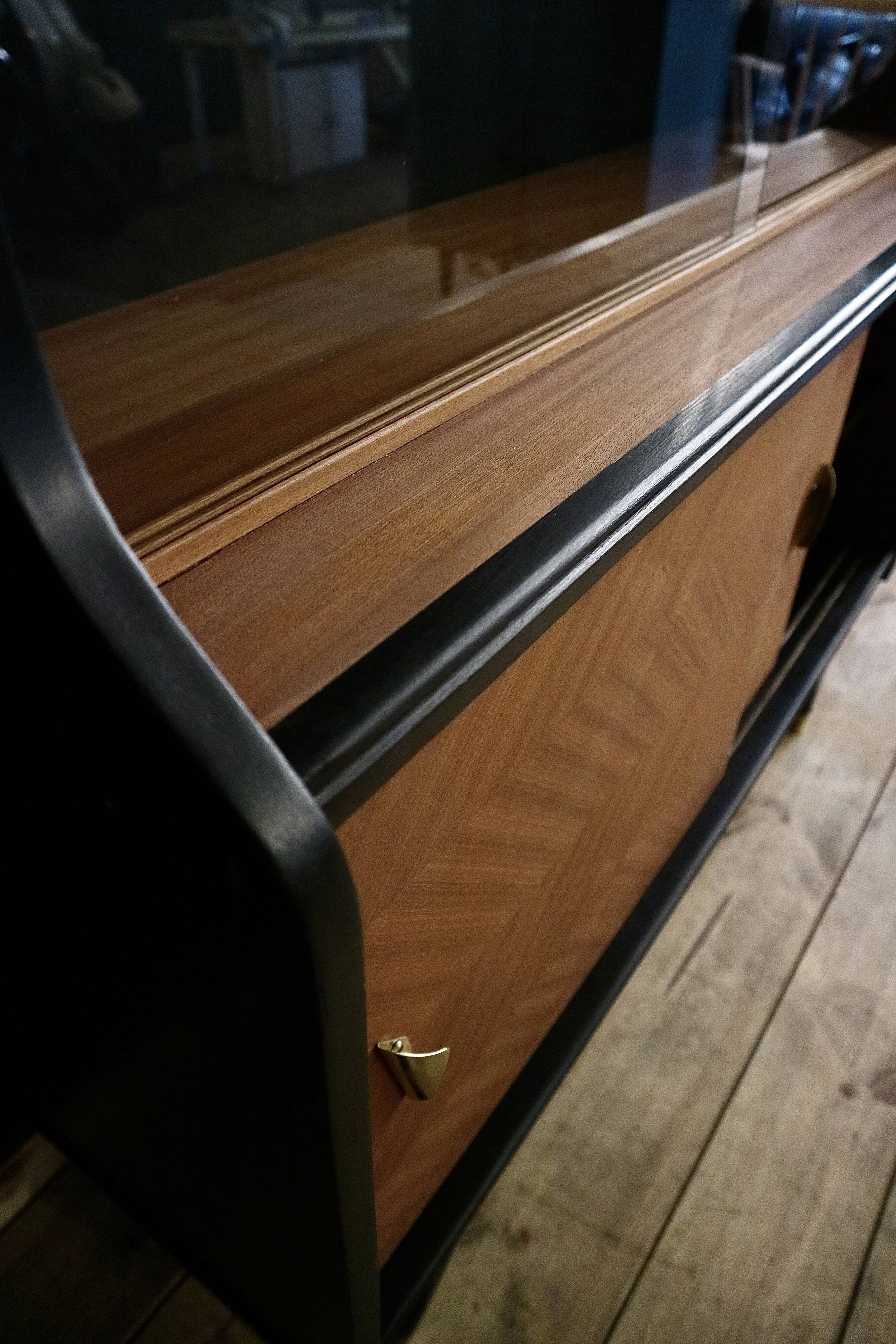 Restored vintage showcase buffet