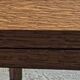Scandinavian compass leg coffee table