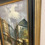Oil on canvas signed Burnett, Paris