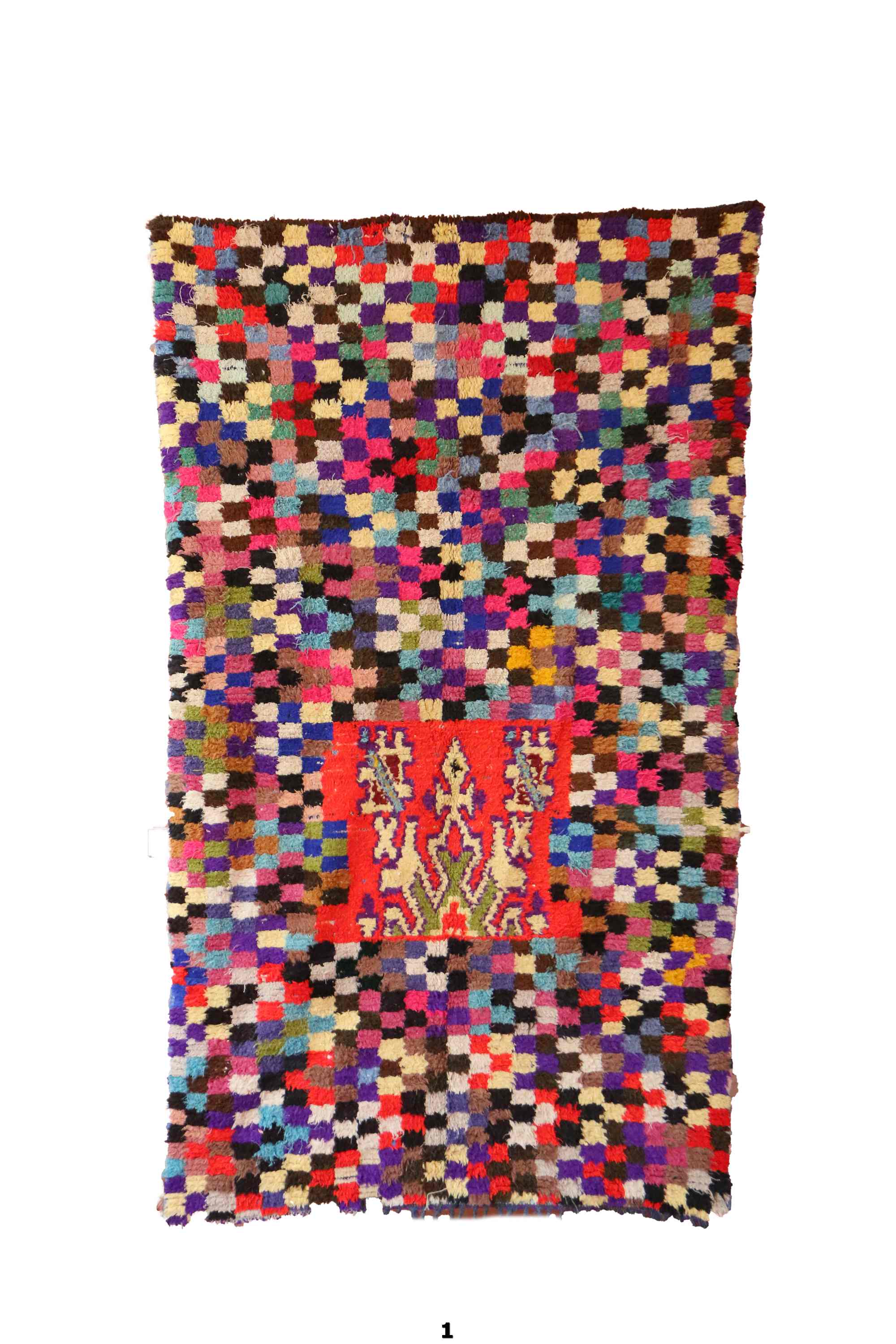 Tapis coloré marocain - 122 x 212 cm
