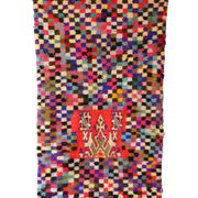 Moroccan colorful carpet - 122 x 212 cm