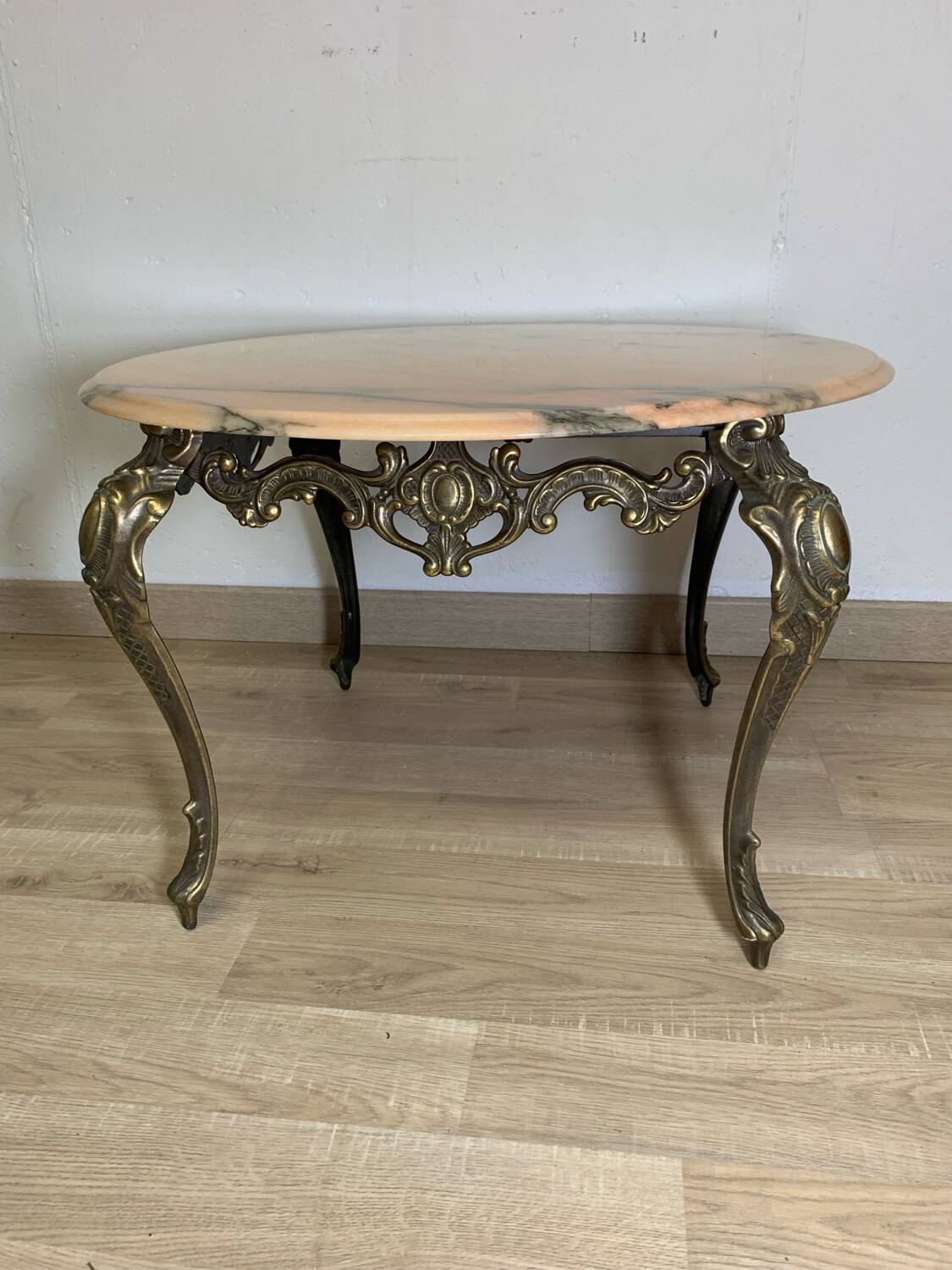 70's marble coffee table