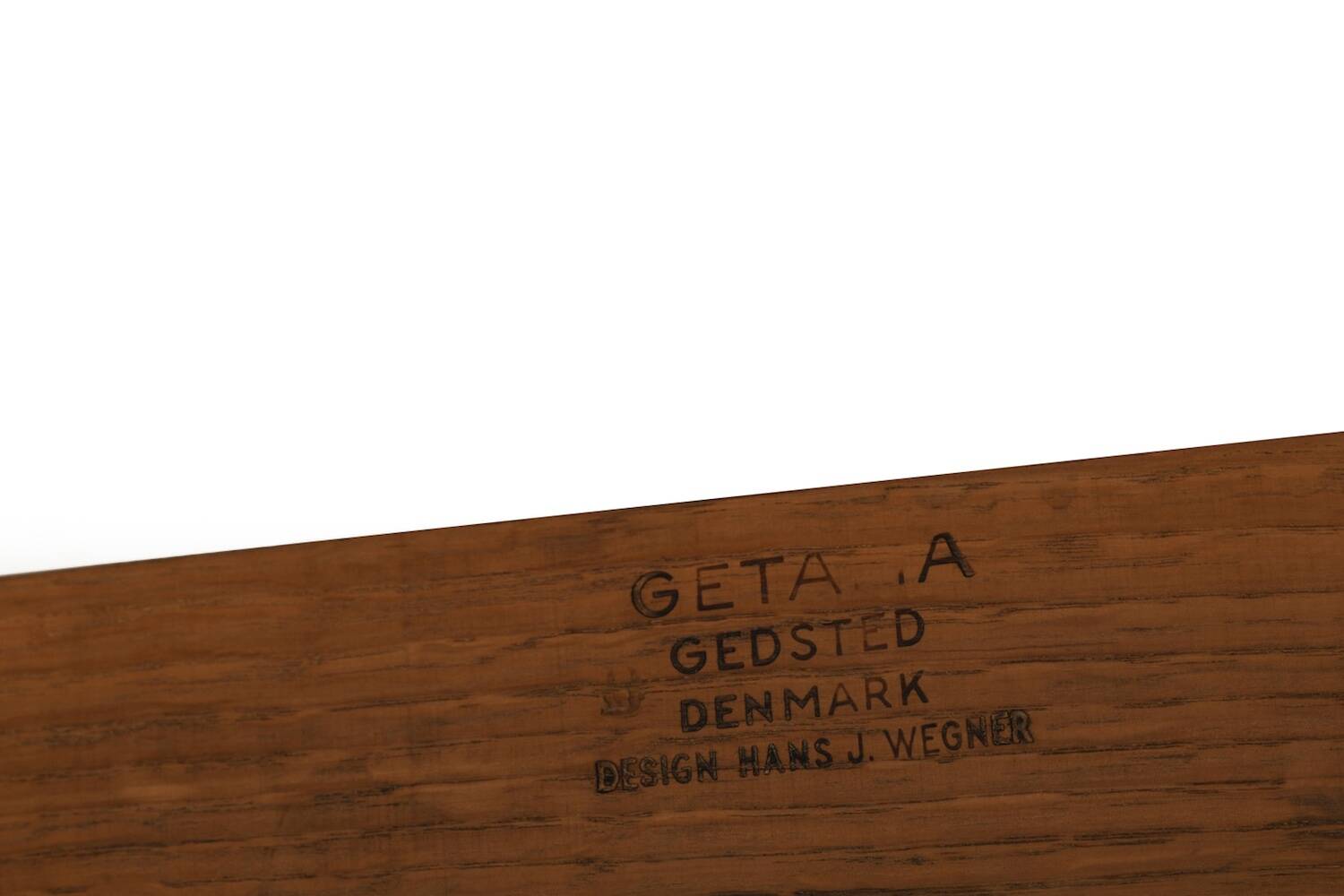 Pair of GE-375 Easychairs in Oak by Hans J. Wegner