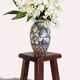 Mid-Century Italian Fratelli Fanciullacci Ceramic Vase, Signed, Tuscany, 1950s