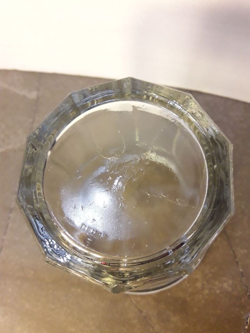 Jam jar glass