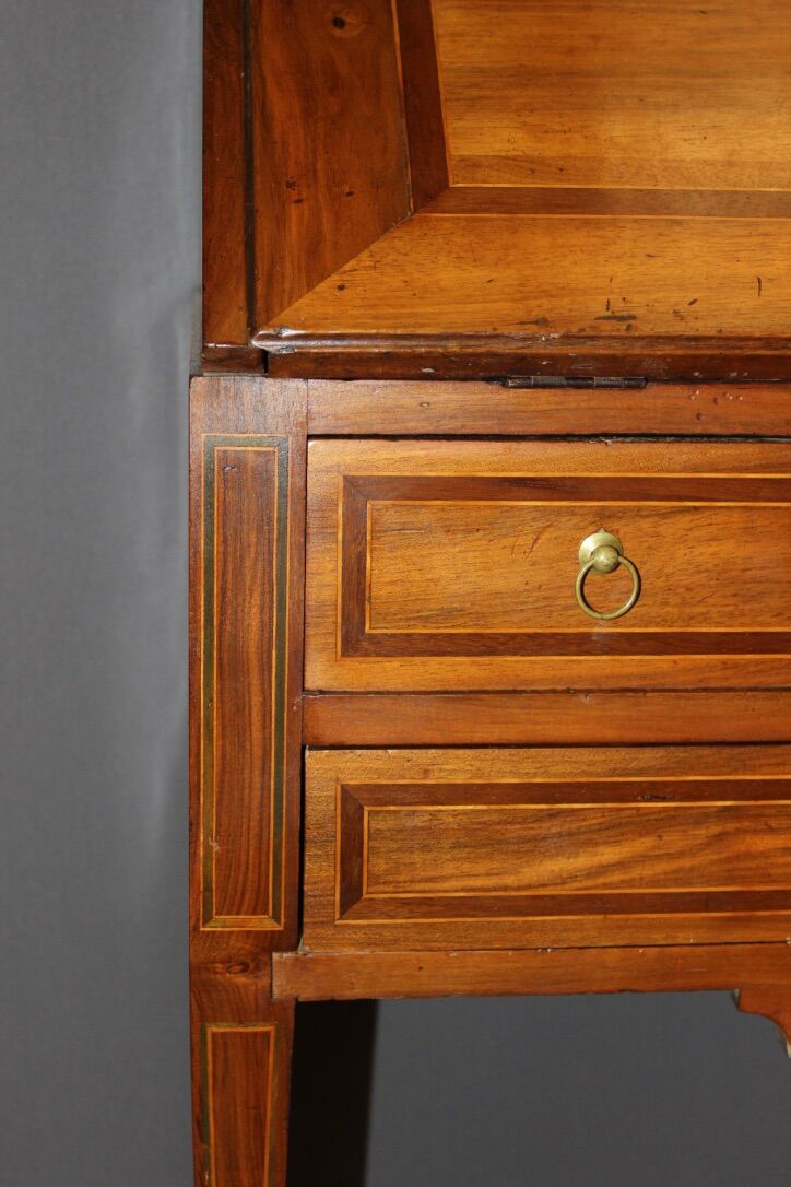 Louis XVI period slant-front desk