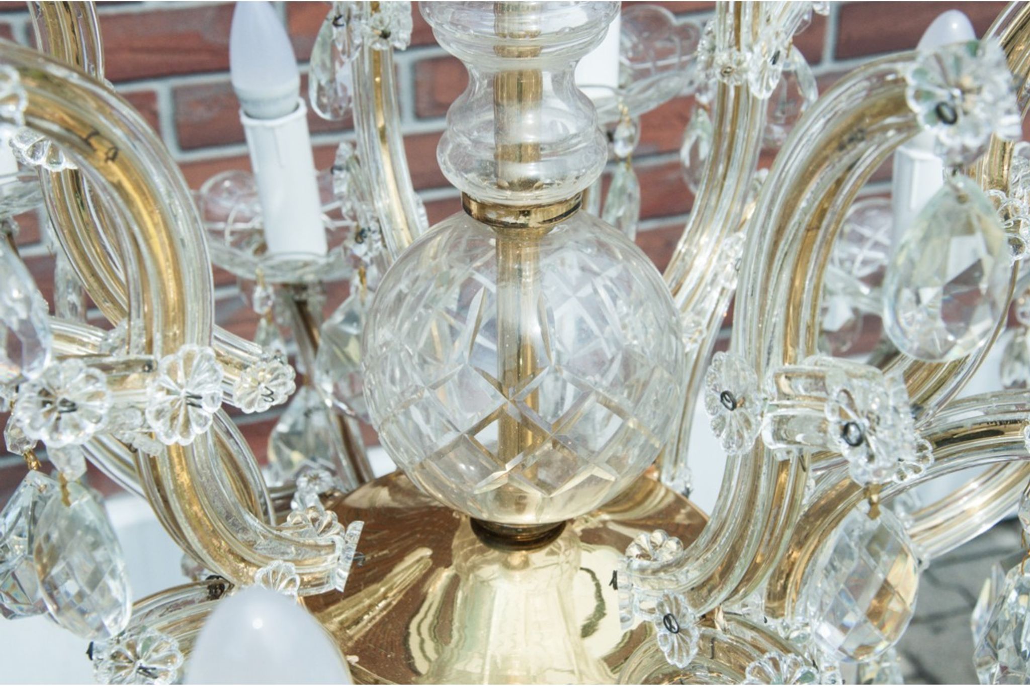 Crystal chandelier, France, first half of the 20th century