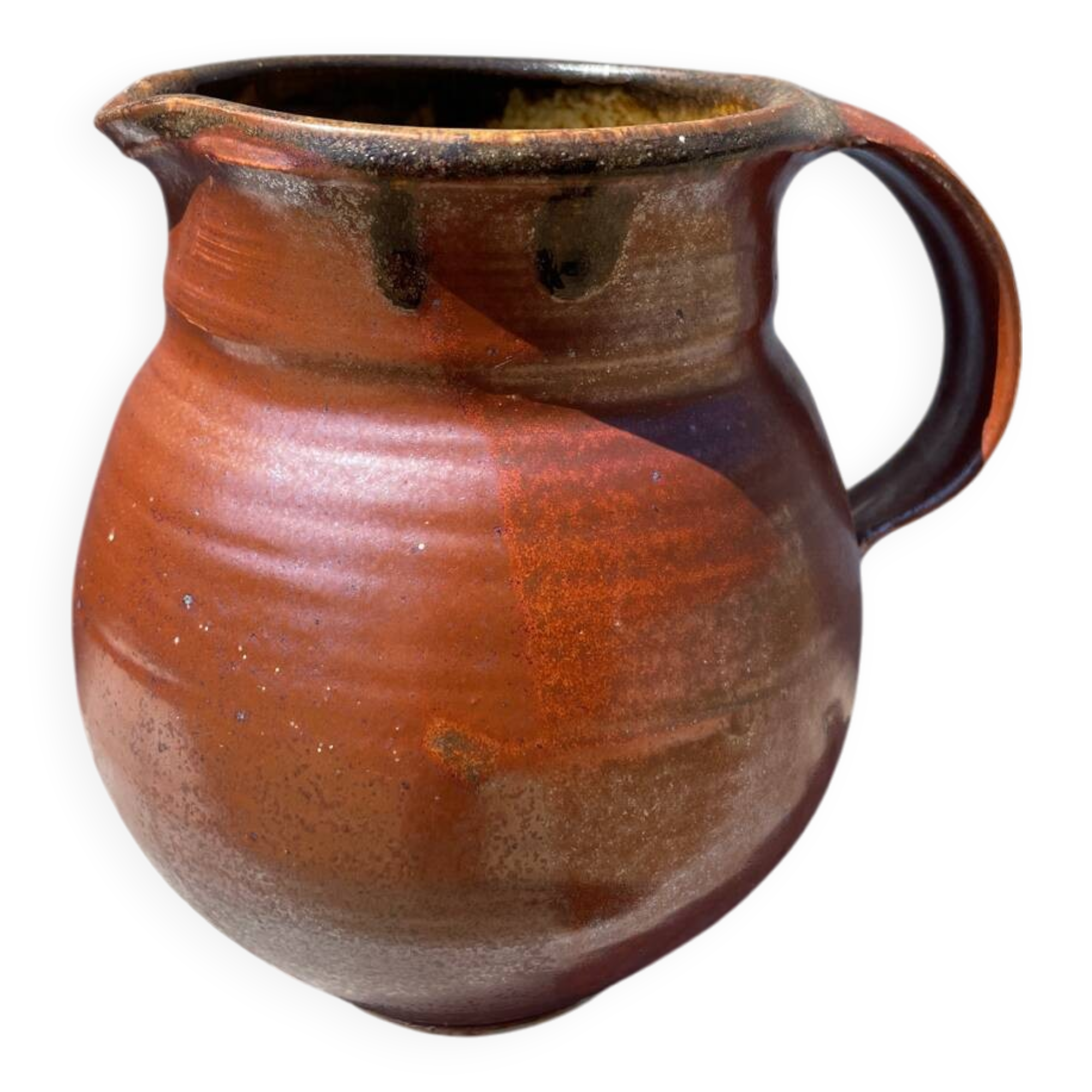 Italian glazed ceramic jar