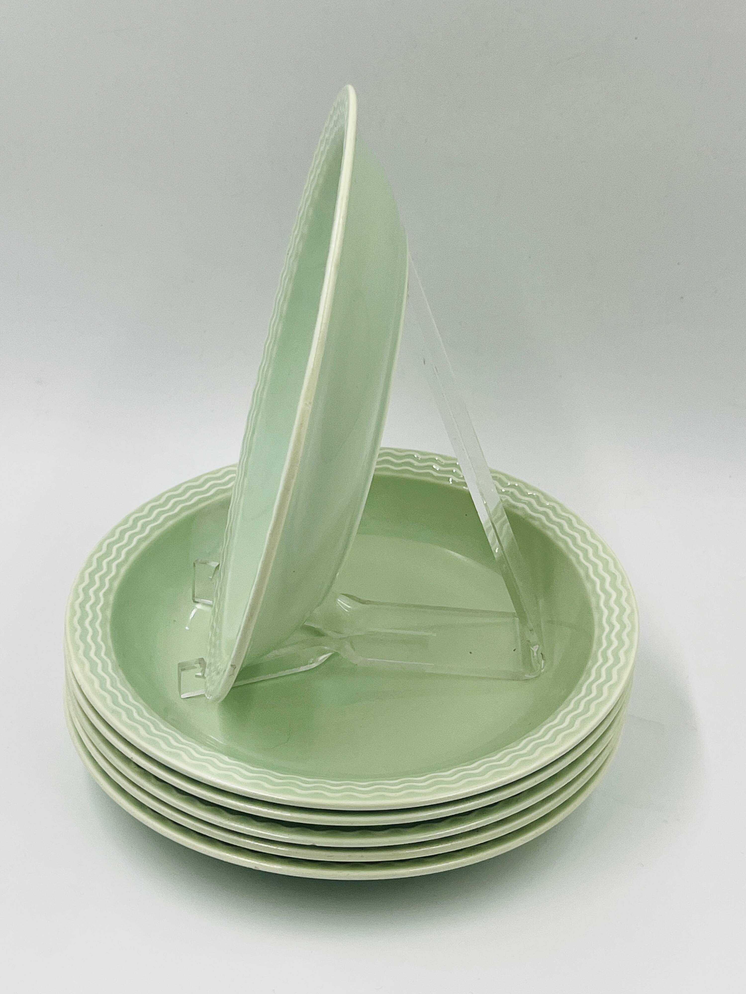 Set of 6 Villeroy Boch Ondine Plates
