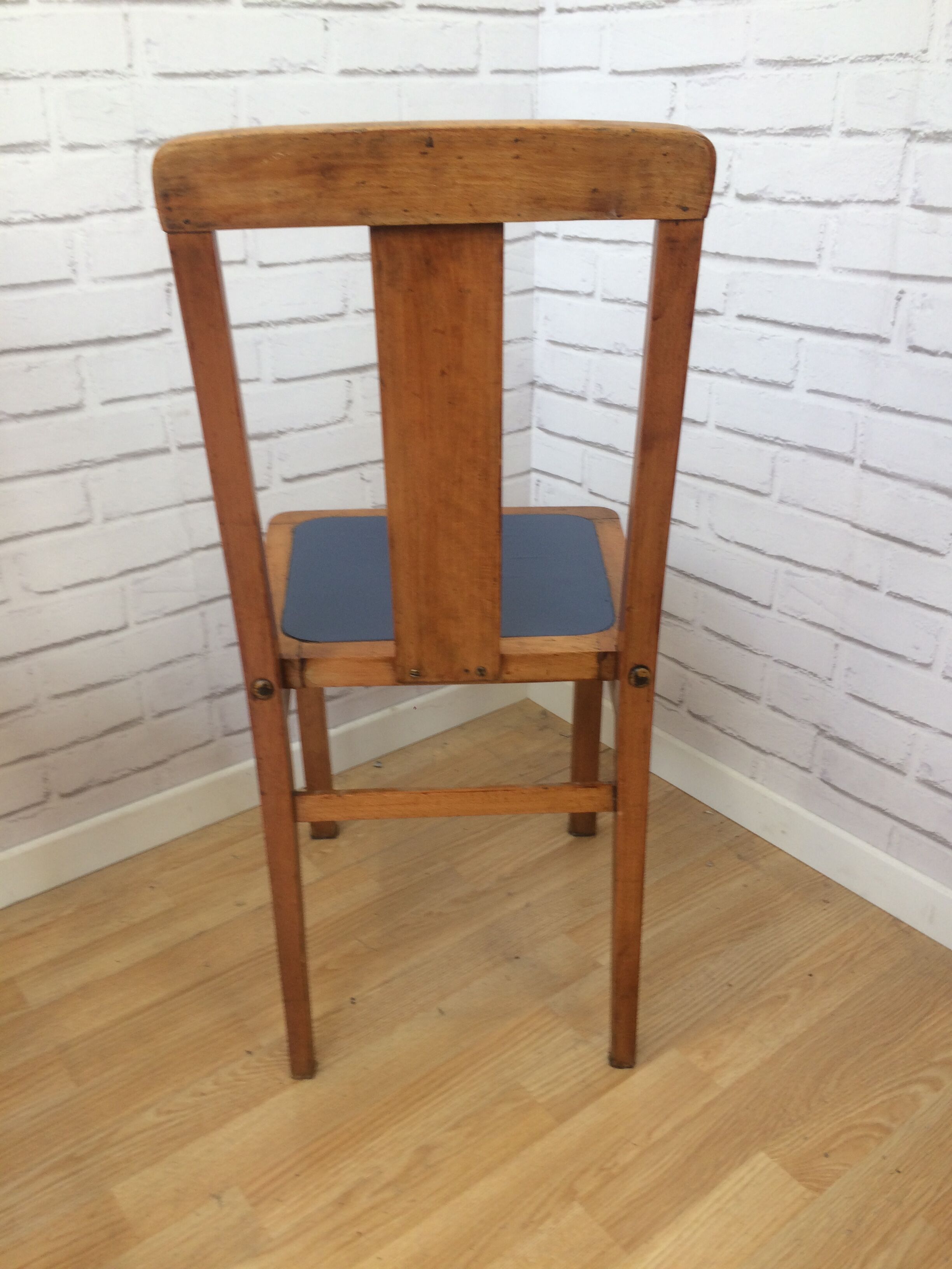 Lot de 2 chaises bistrot art déco