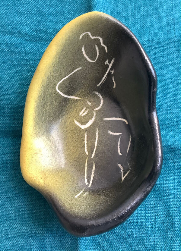 Lot 2 mini pièces Vallauris Vintage Collector