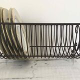 Wrought iron style dish drainer