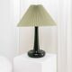 Emerald Green Glass Table Lamp Fleur by Michael Bang for Holmegaard, Danish Mid-Century 1960s