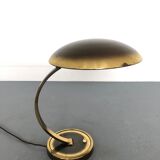 Brass bauhaus desk lamp 6751 by christian dell for kaiser leuchten, 1930s