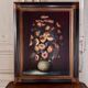 Still life with flowers by Raymond-Jean Bizet 20th century