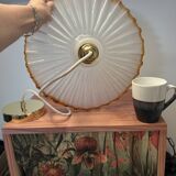 Vintage serrated pendant light