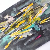 Acrylic abstract painting
