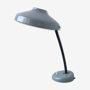Lampe de bureau à rotule design industriel - 1950