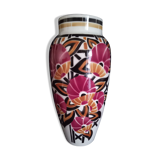 Keller & Guérin Luneville - Art Deco vase model "Pergola"