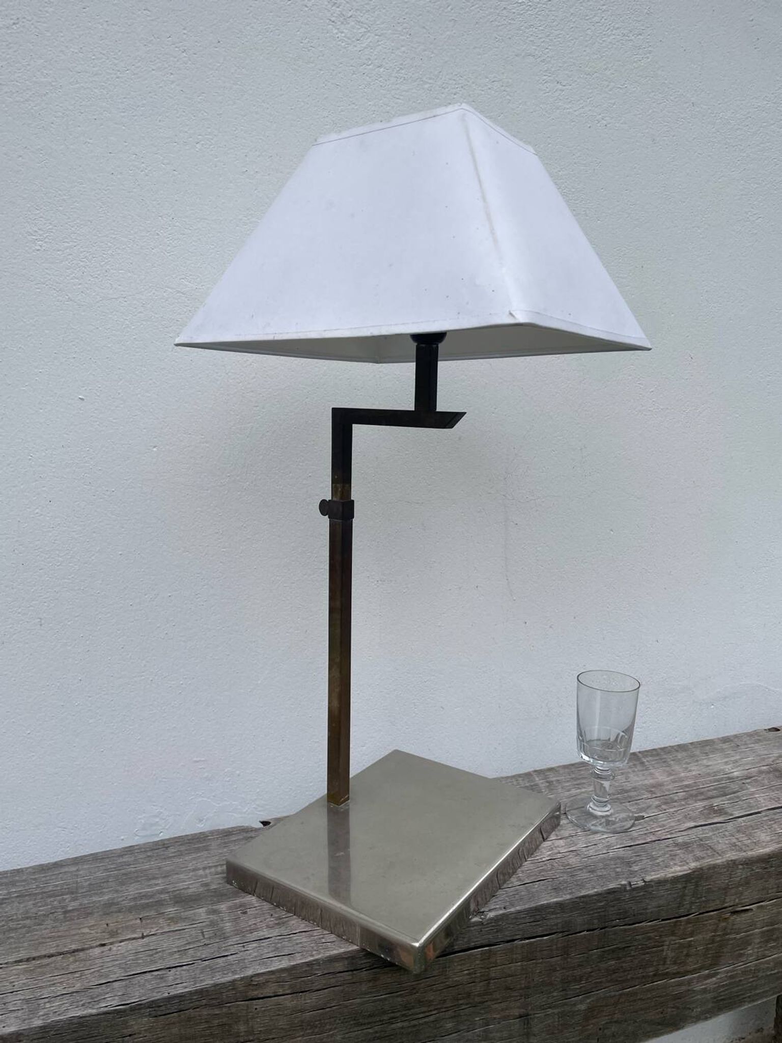 1970 brass lamp Gazel Biarritz