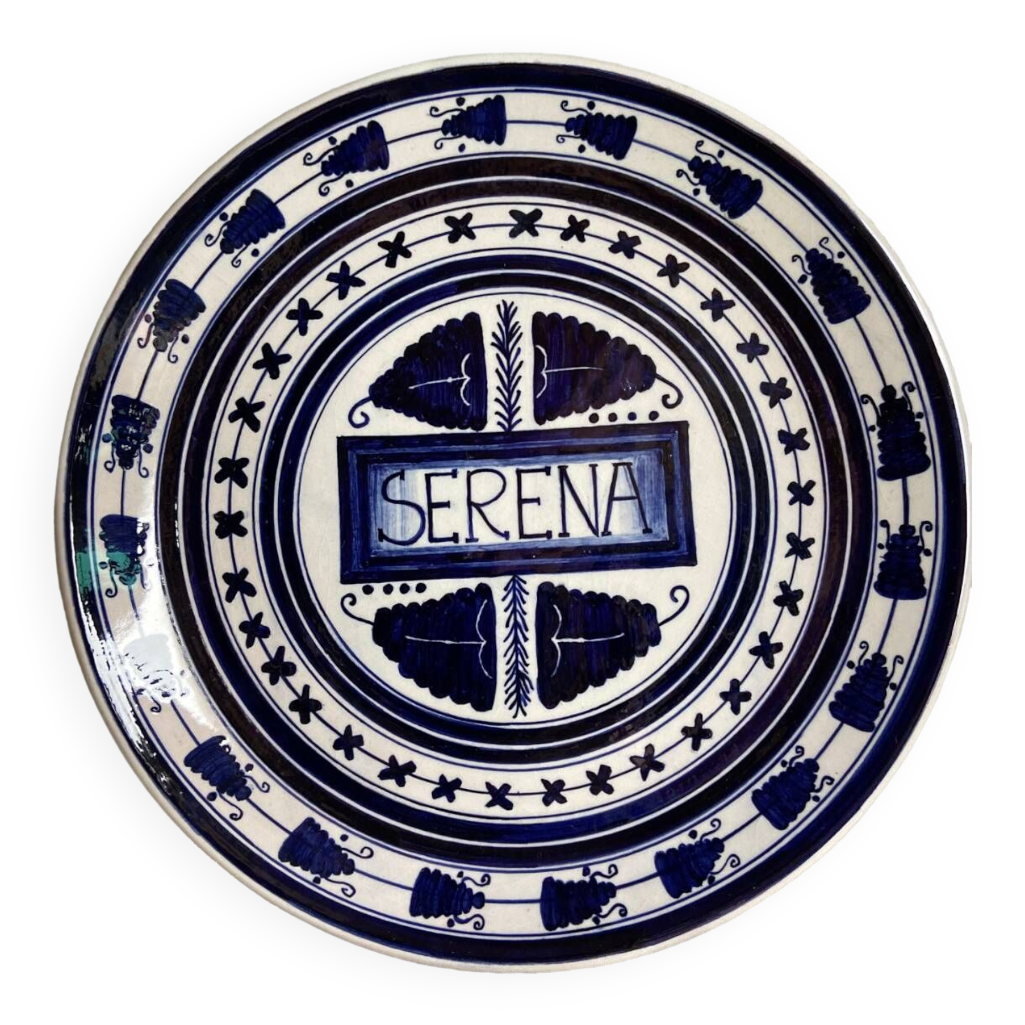 Italian vintage plate