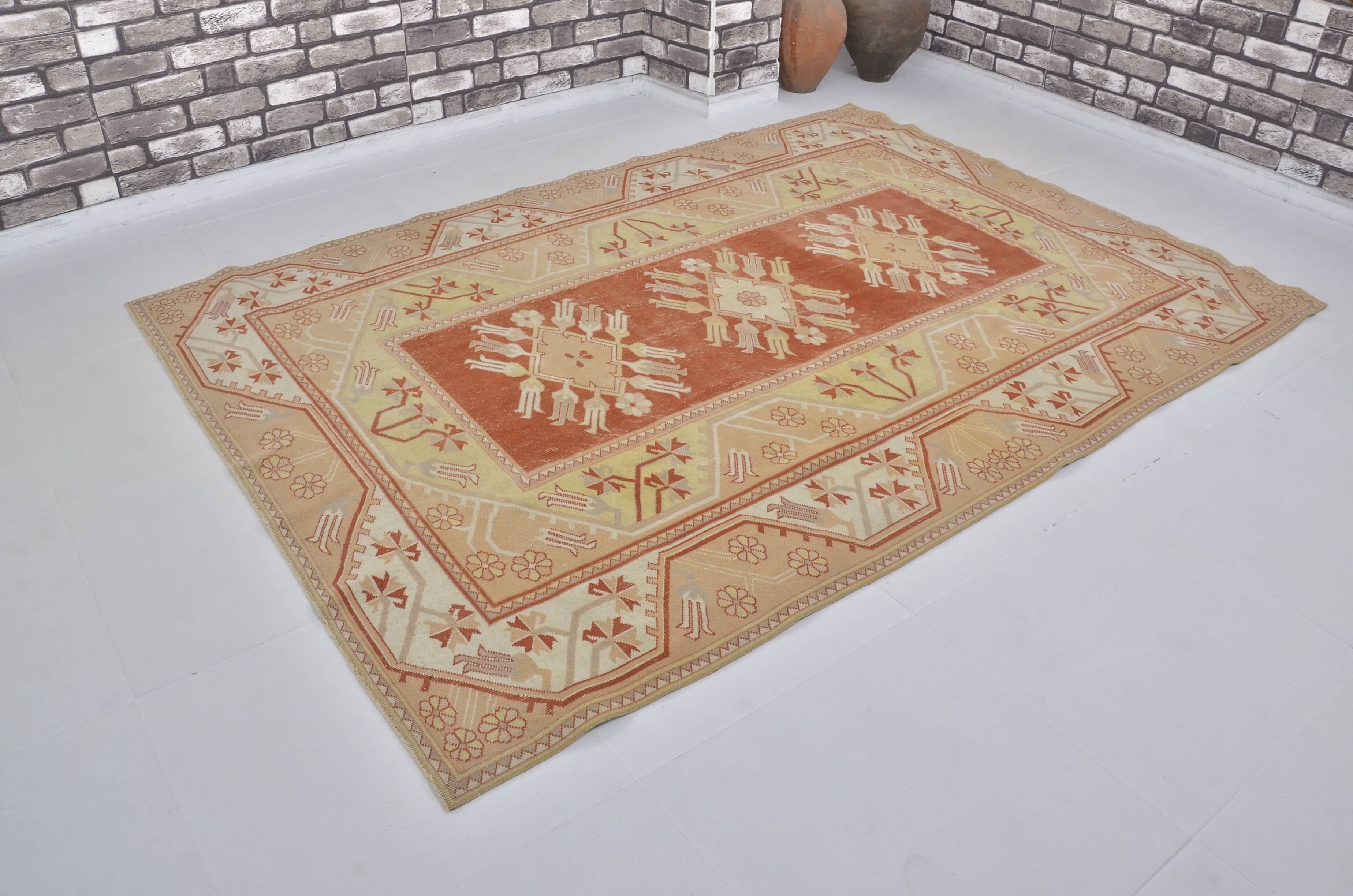 Vintage Handknotted Floral Hnadknotted Rug sku1835