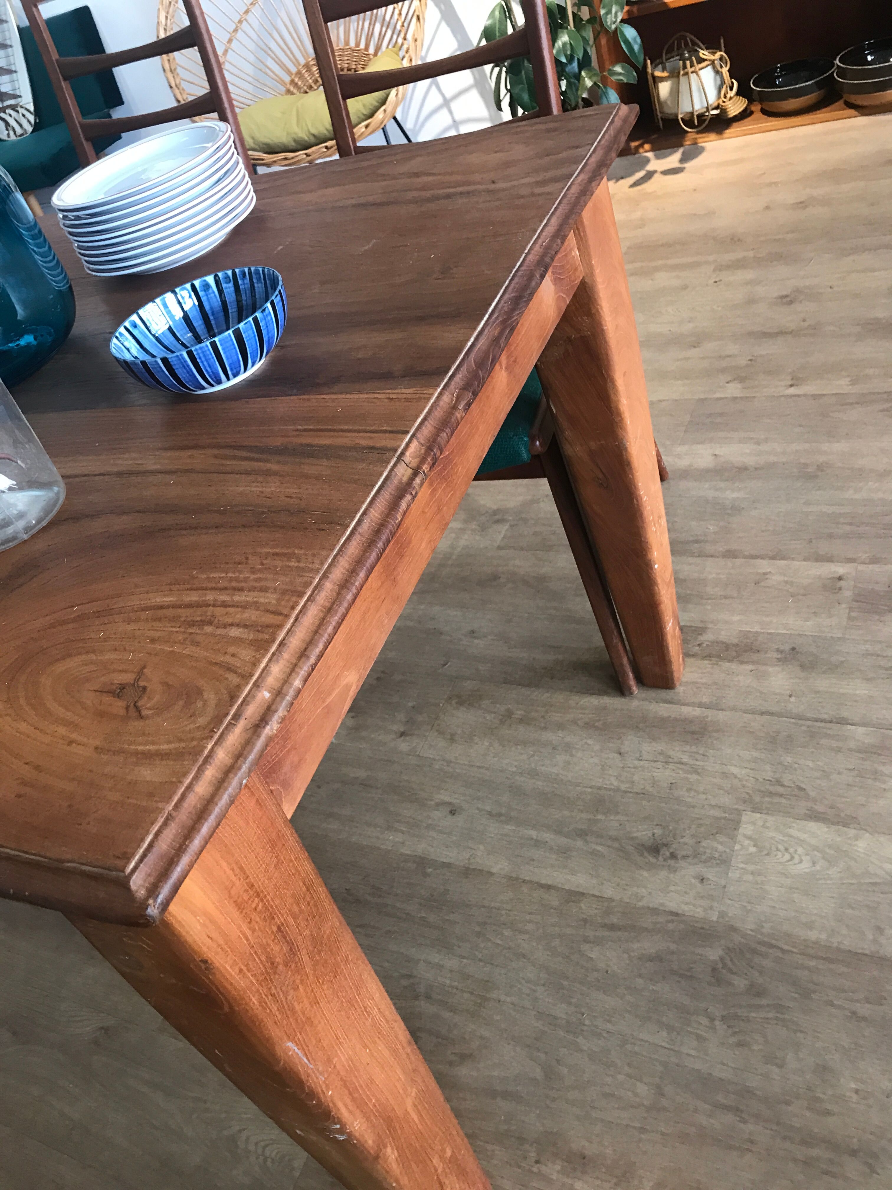 Teak table