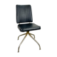 Retro office chair | swivel vintage black chair