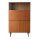 Vintage 1950s wooden secretary desk