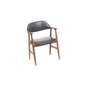 Lot de 2 chaises Mahjongg en corne de vache