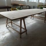 Table with trestles