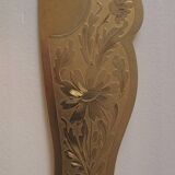 Fish service in its silver and gilded metal Art Nouveau box