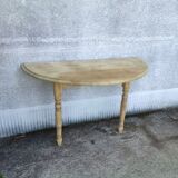 Half-moon table, console