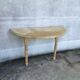 Half-moon table, console