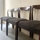 Set of 4 Scandinavian teak chairs by Niels Otto Moller, Denmark 1950.