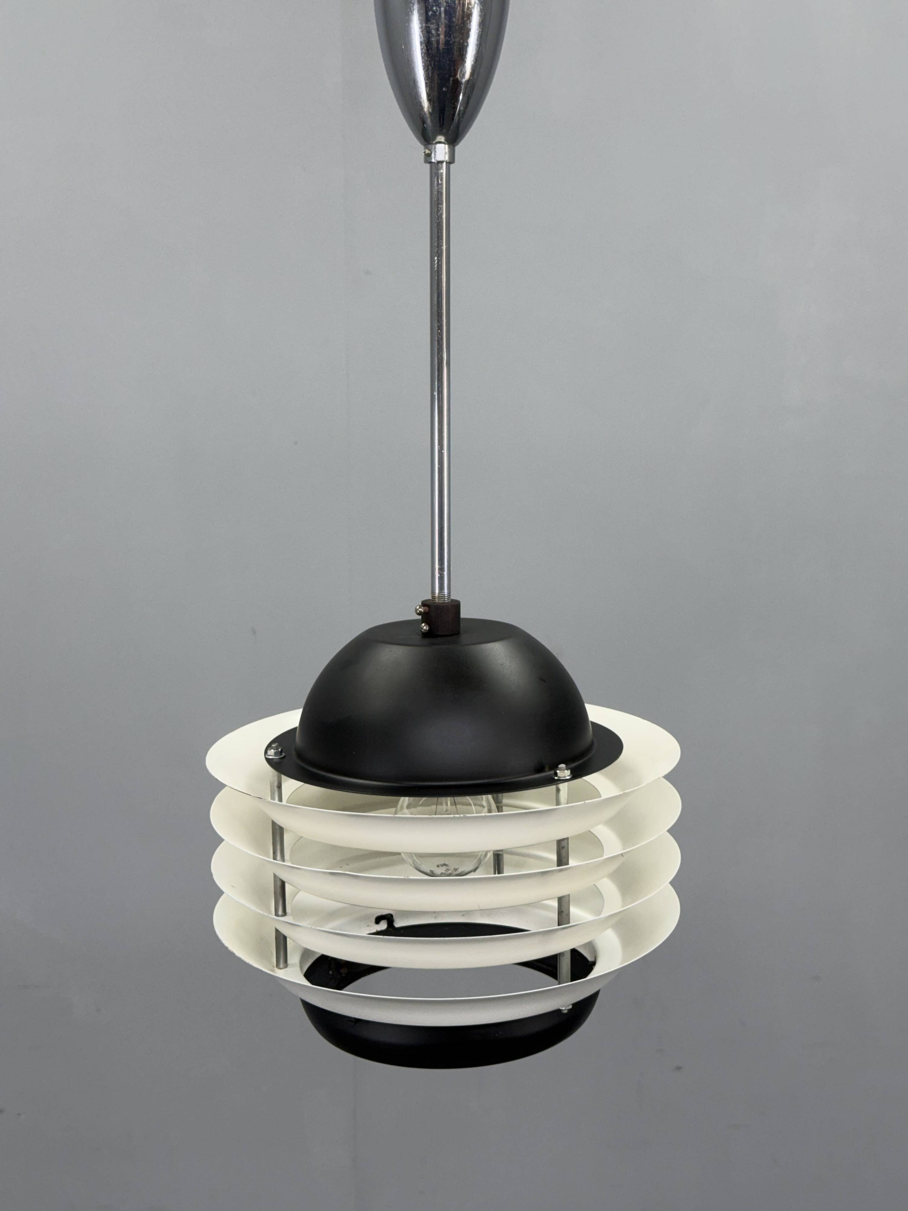 Mid Century Lidokov Pendant Lamp, Czechoslovakia 1970s