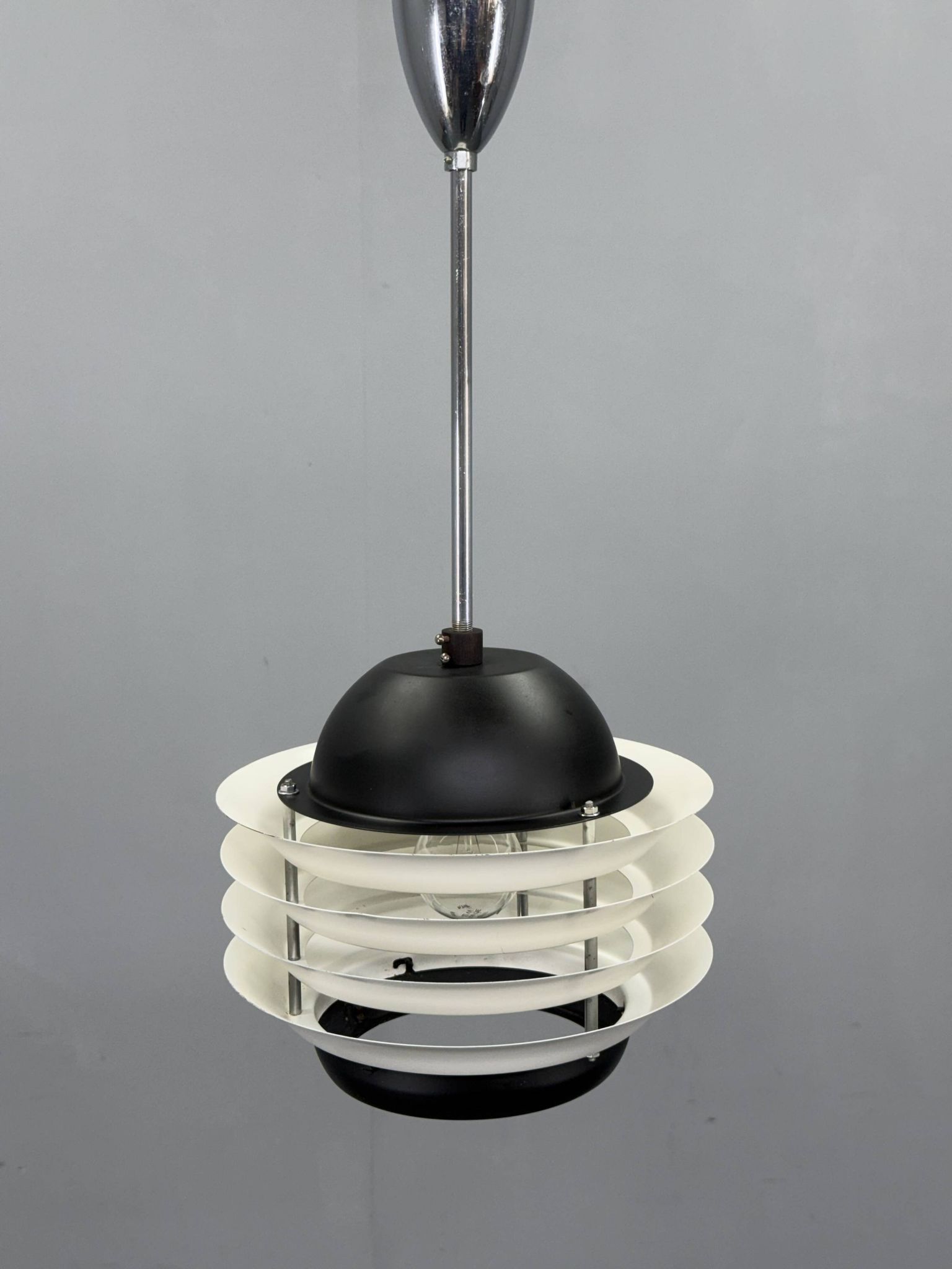 Mid Century Lidokov Pendant Lamp, Czechoslovakia 1970s
