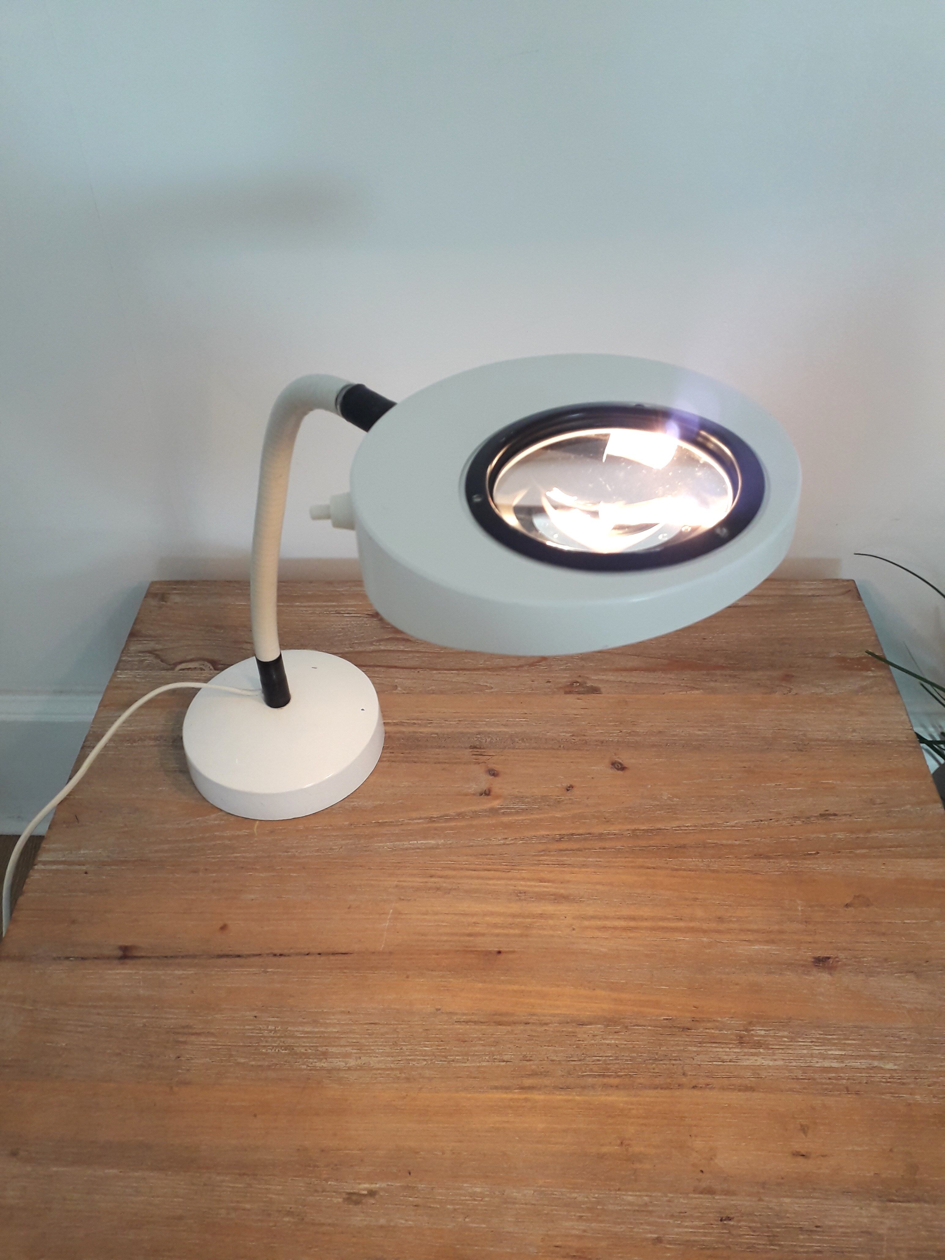 Old workshop magnifying lamp - German brand SCHER - 1970