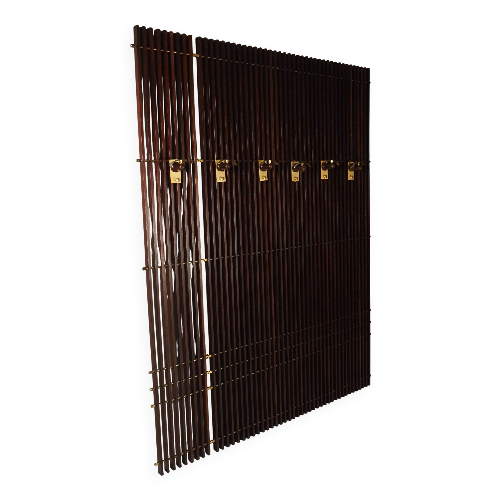 Porte-manteau modulaire italien des années 1950