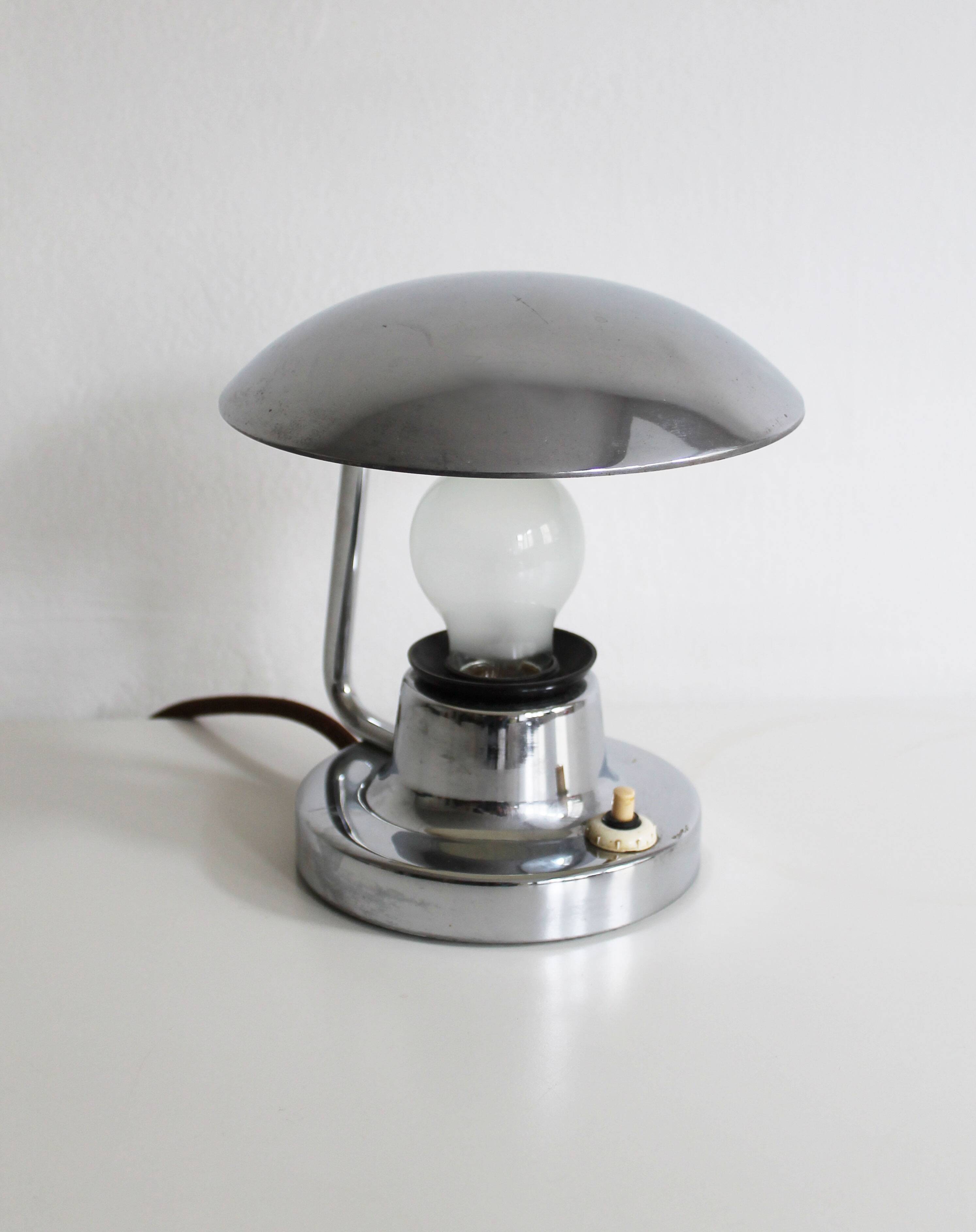 Pair of 1950's Modernist table lamps by Josef Hurka for Napako