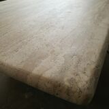 Travertine coffee table