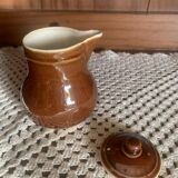 3-piece stoneware coffee and tea set