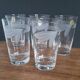 5 new crystal glasses from Arques, Nîmes model.