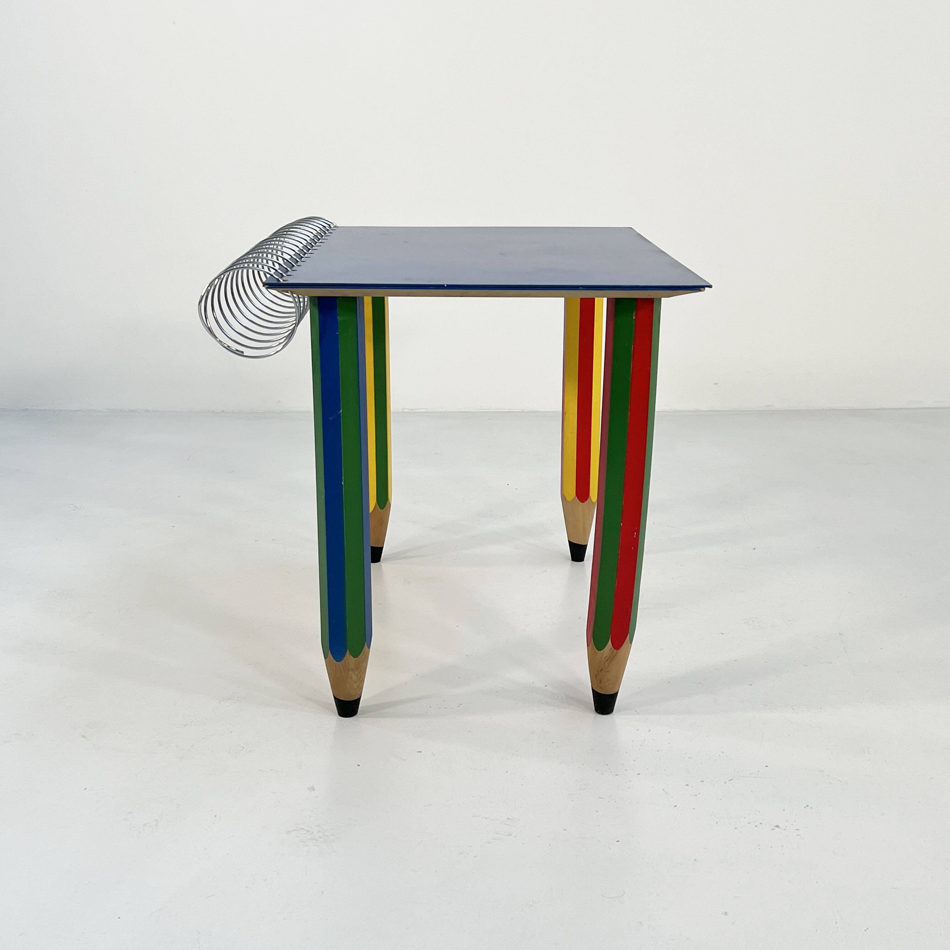 Clairefontaine desk by Pierre Sala for Chambon, 1984