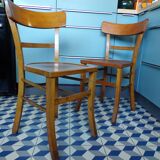 Pair of vintage bistro chairs
