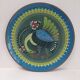 Wall plate folk bird
