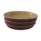 OVAL DISH CARAMEL BROWN - CASSEROLE EMILE HENRY - 26 x 17 CM - NEW (01 08 ) (CB4)