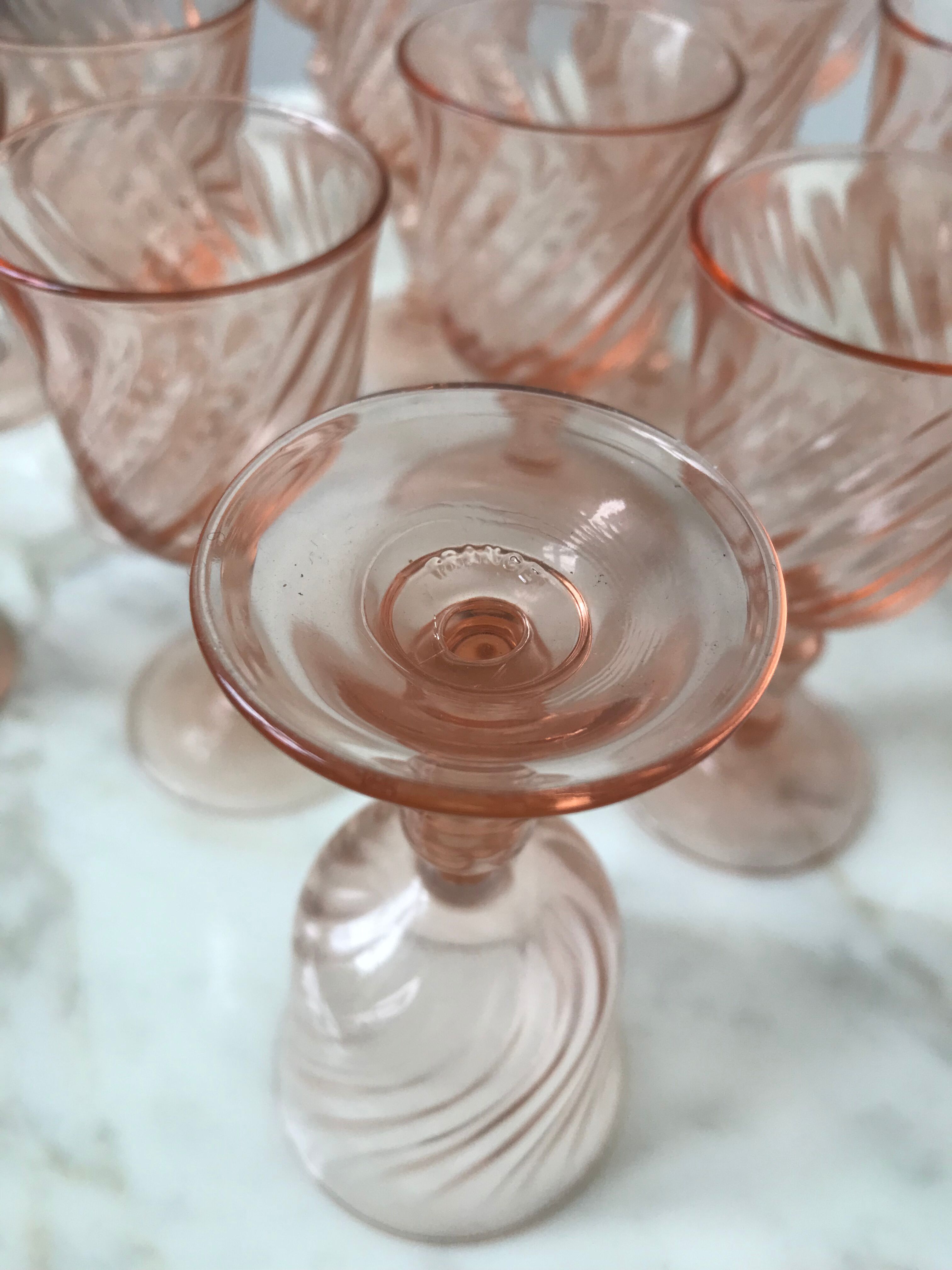 Set of 16 glasses aperitif Rosaline