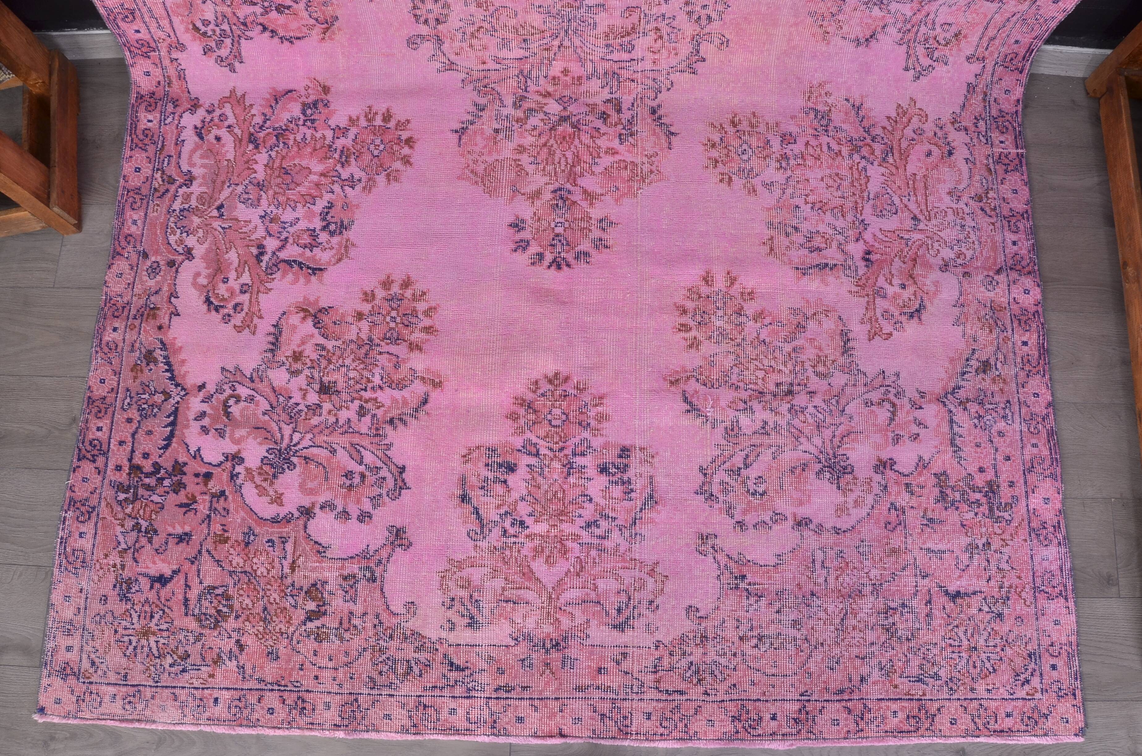 PinK Ethnic Pale Pink Rug sku 2352