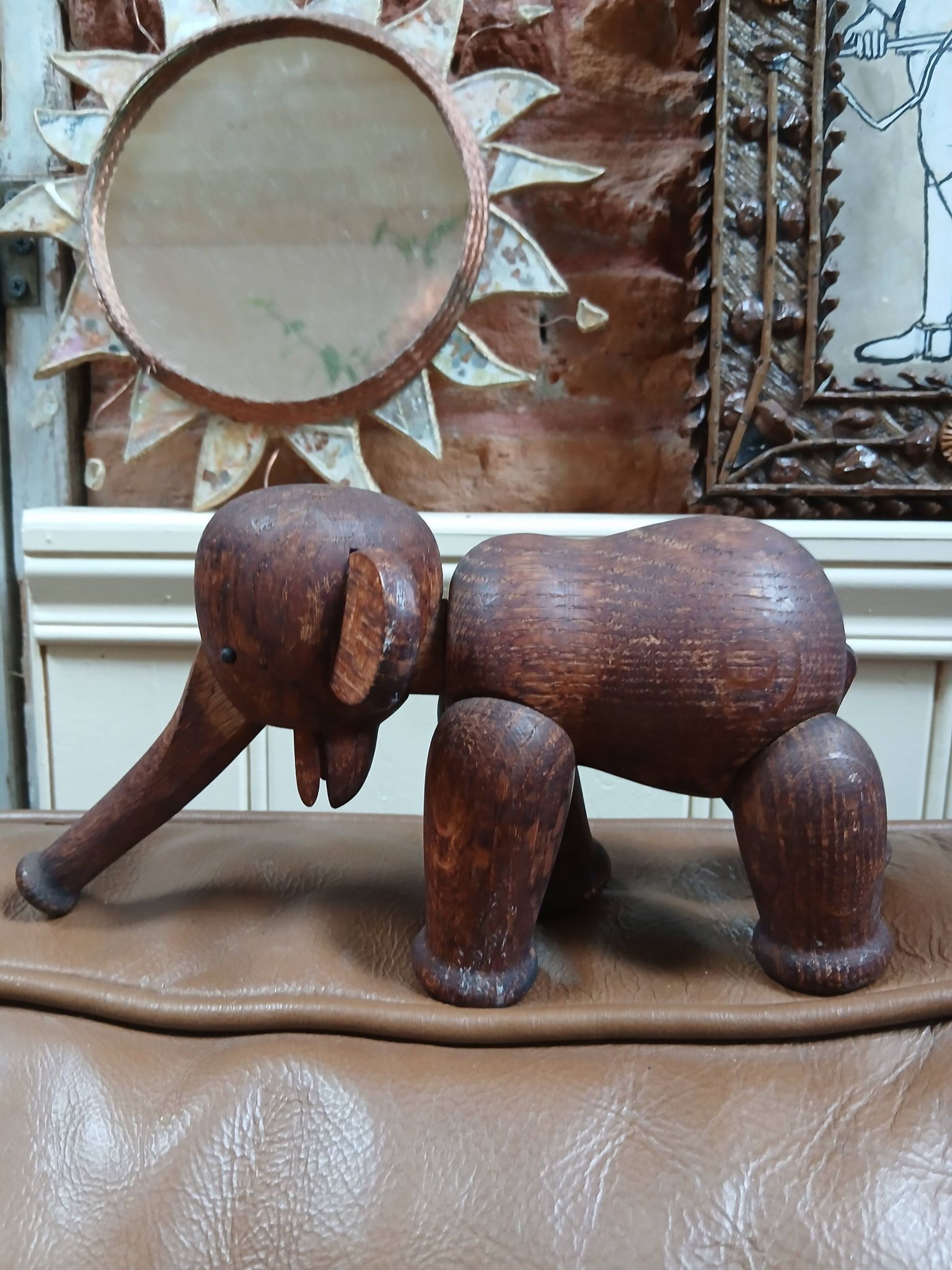 Kay Bojesen elephant oak 1950s